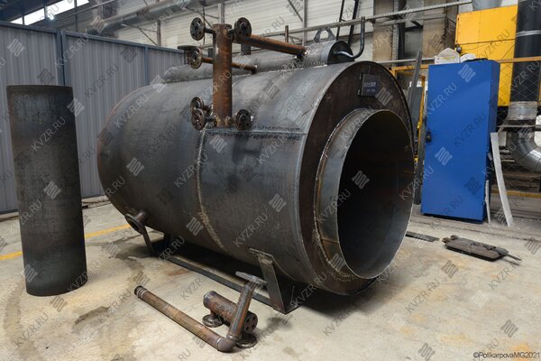 Паровой котел КП 300 на мазуте изготовление