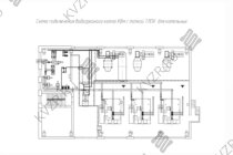 Схема подключения водогрейного котла КВм с топкой ТЛПХ для котельных Схема подключения водогрейного котла КВм с топкой ТЛПХ для котельных