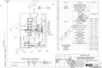 Схема подключения котла на древесных отходах с бункером накопителем "Живое дно" Схема подключения котла работающего на древесных отходах с бункером накопителем "Живое дно"