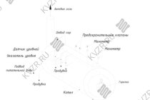 Схема парового котла Е-0.5-0.9 Гн/Гс на газу