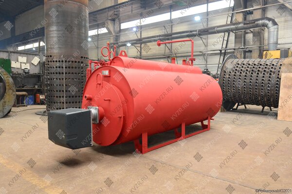 Парогенератор на жидком топливе 300 кг час 130 С