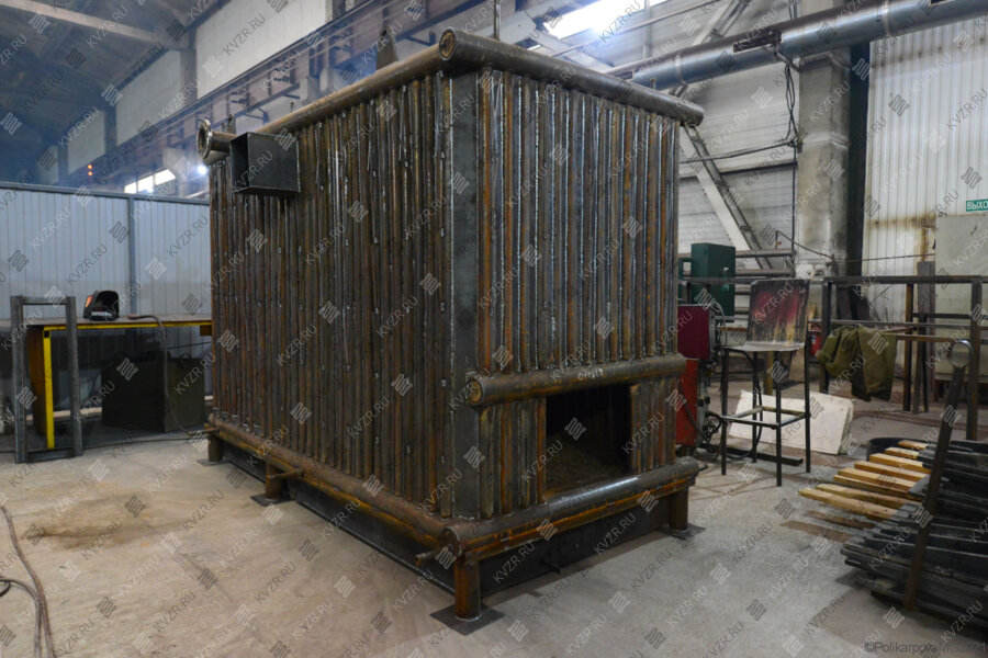 Отопительный водогрейный котел конструкция