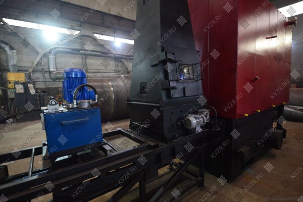 Питатель плунжерный котла на опилках 350 кВт