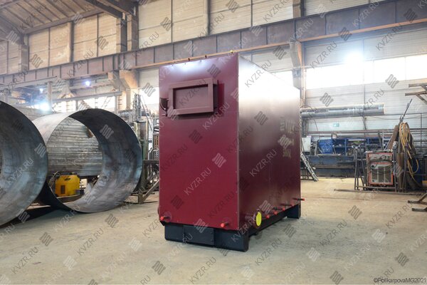 Твердотопливный котел 500 кВт производственный